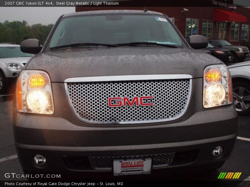 Steel Gray Metallic / Light Titanium 2007 GMC Yukon SLT 4x4
