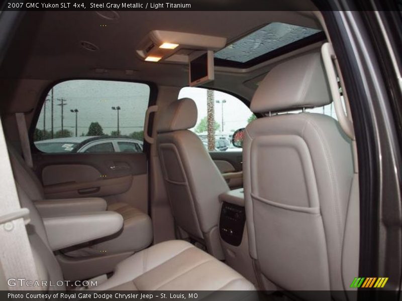 Steel Gray Metallic / Light Titanium 2007 GMC Yukon SLT 4x4