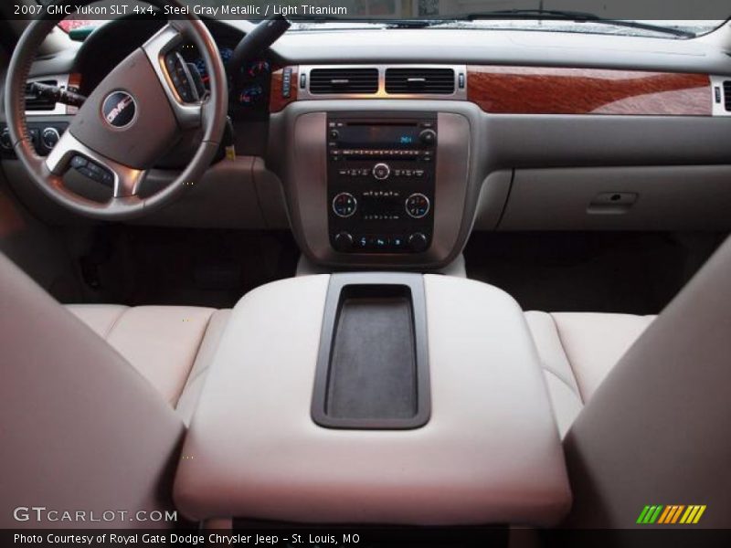 Steel Gray Metallic / Light Titanium 2007 GMC Yukon SLT 4x4