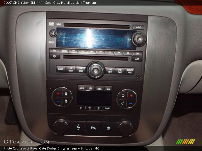 Steel Gray Metallic / Light Titanium 2007 GMC Yukon SLT 4x4