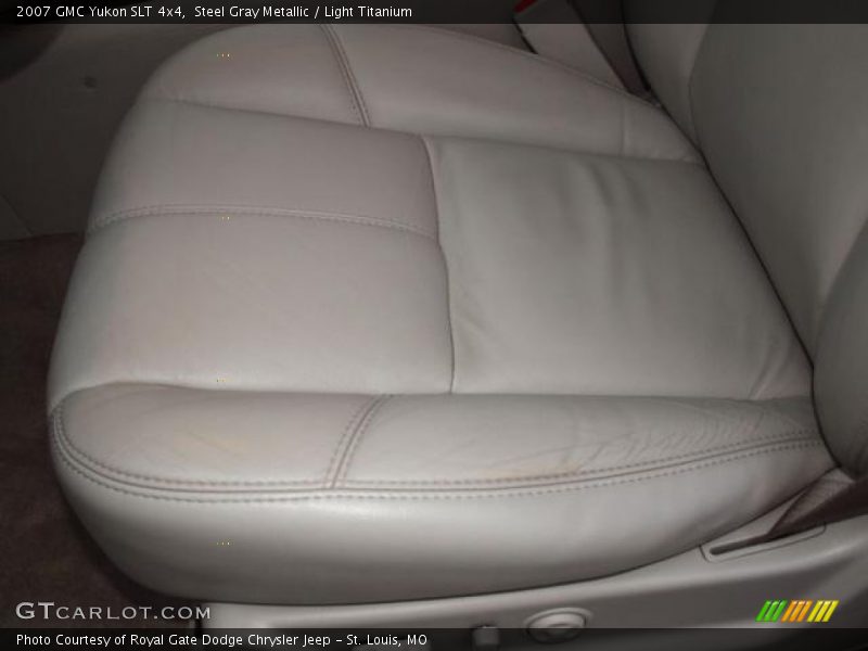 Steel Gray Metallic / Light Titanium 2007 GMC Yukon SLT 4x4