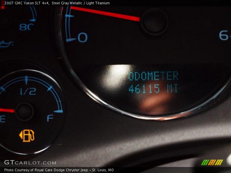 Steel Gray Metallic / Light Titanium 2007 GMC Yukon SLT 4x4