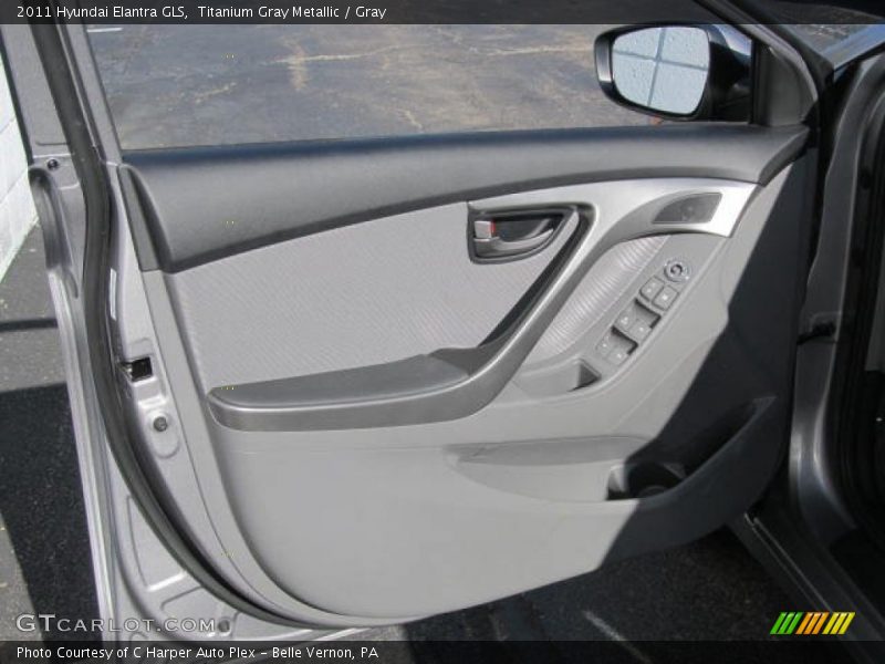 Titanium Gray Metallic / Gray 2011 Hyundai Elantra GLS