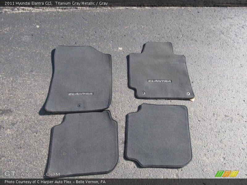 Titanium Gray Metallic / Gray 2011 Hyundai Elantra GLS