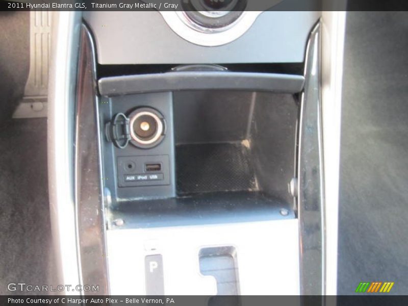 Titanium Gray Metallic / Gray 2011 Hyundai Elantra GLS