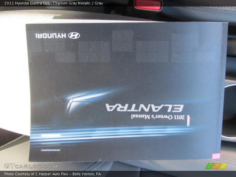 Titanium Gray Metallic / Gray 2011 Hyundai Elantra GLS