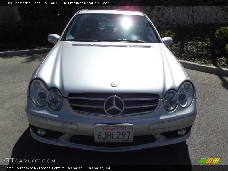 Iridium Silver Metallic / Black 2006 Mercedes-Benz C 55 AMG