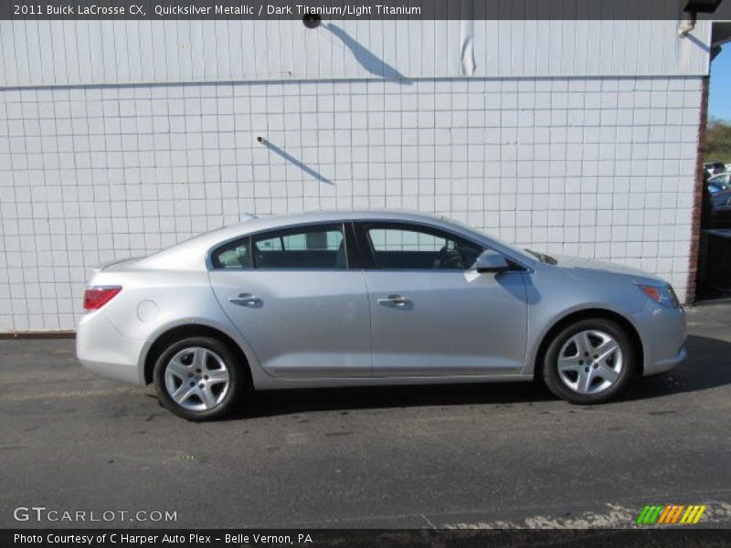 Quicksilver Metallic / Dark Titanium/Light Titanium 2011 Buick LaCrosse CX