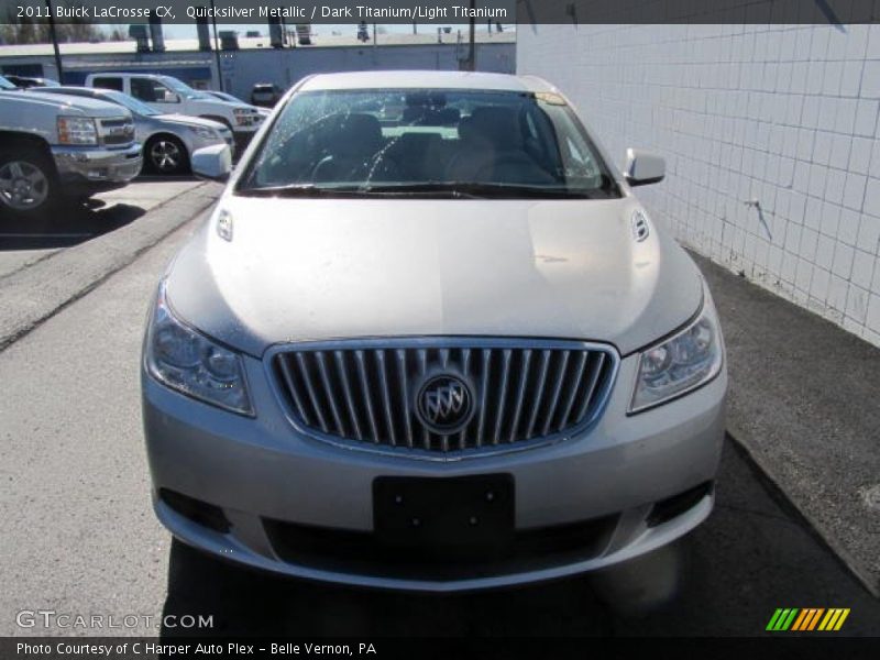 Quicksilver Metallic / Dark Titanium/Light Titanium 2011 Buick LaCrosse CX