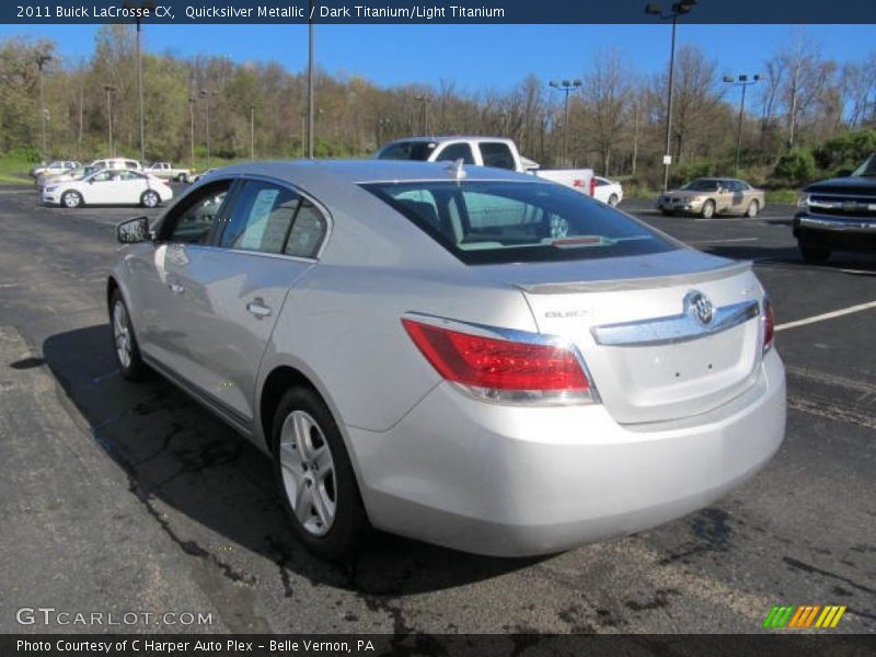 Quicksilver Metallic / Dark Titanium/Light Titanium 2011 Buick LaCrosse CX