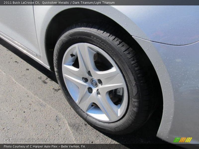 Quicksilver Metallic / Dark Titanium/Light Titanium 2011 Buick LaCrosse CX
