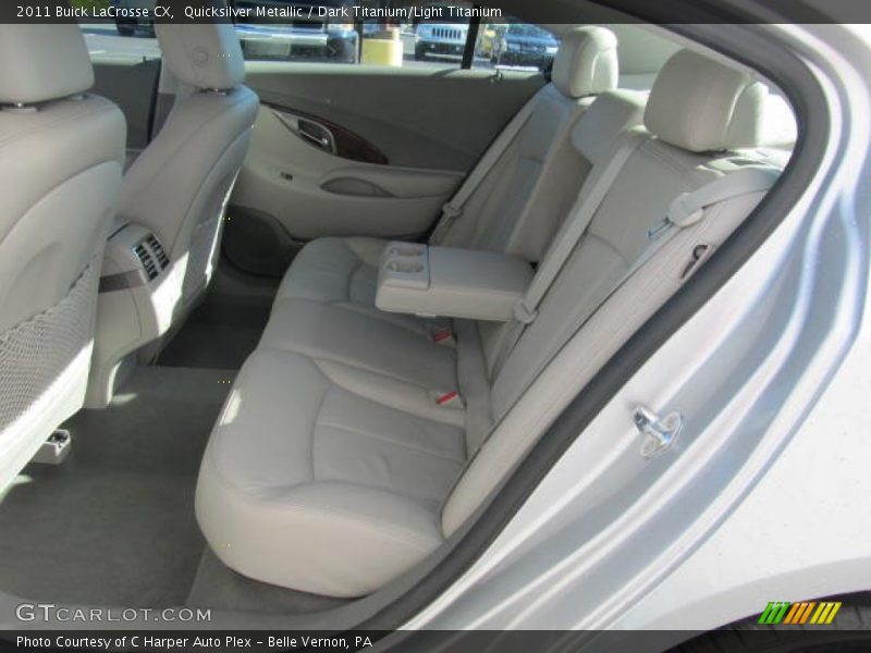 Quicksilver Metallic / Dark Titanium/Light Titanium 2011 Buick LaCrosse CX