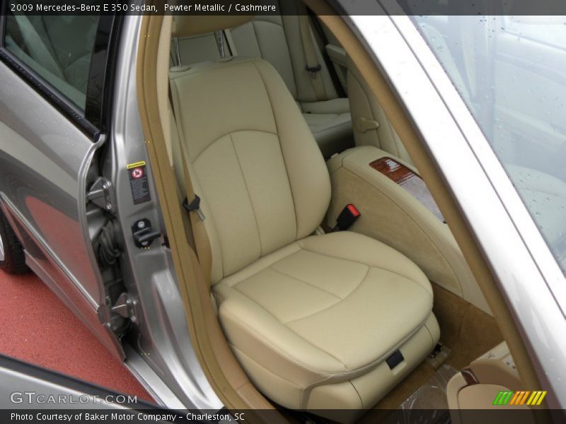 Pewter Metallic / Cashmere 2009 Mercedes-Benz E 350 Sedan