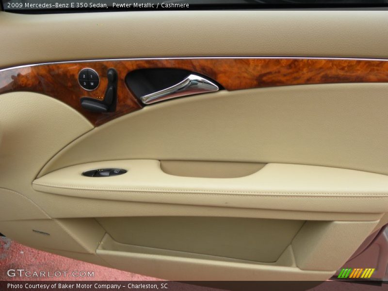 Pewter Metallic / Cashmere 2009 Mercedes-Benz E 350 Sedan