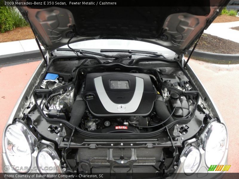 Pewter Metallic / Cashmere 2009 Mercedes-Benz E 350 Sedan