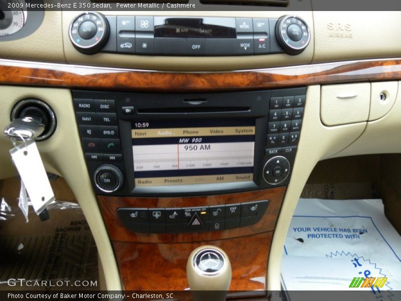 Pewter Metallic / Cashmere 2009 Mercedes-Benz E 350 Sedan