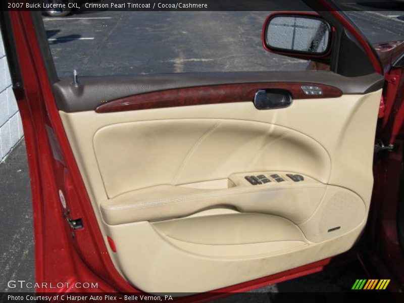 Crimson Pearl Tintcoat / Cocoa/Cashmere 2007 Buick Lucerne CXL