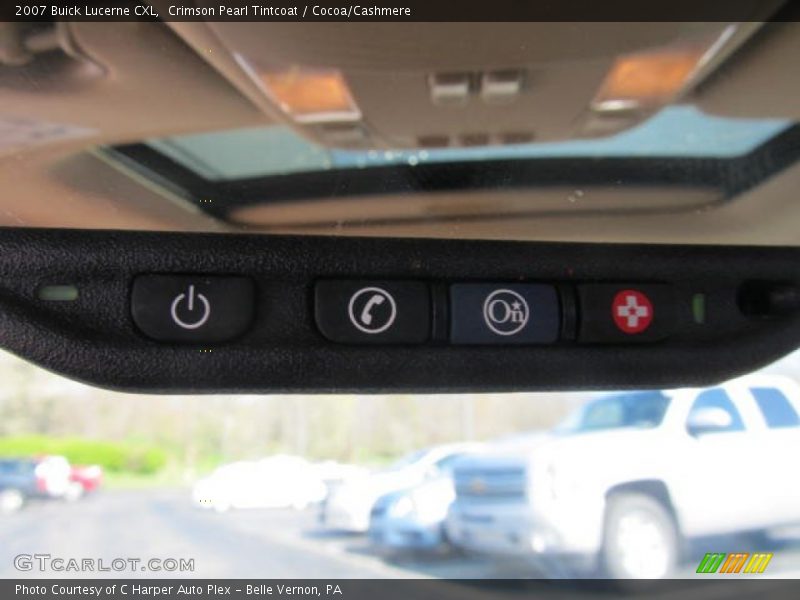 Crimson Pearl Tintcoat / Cocoa/Cashmere 2007 Buick Lucerne CXL