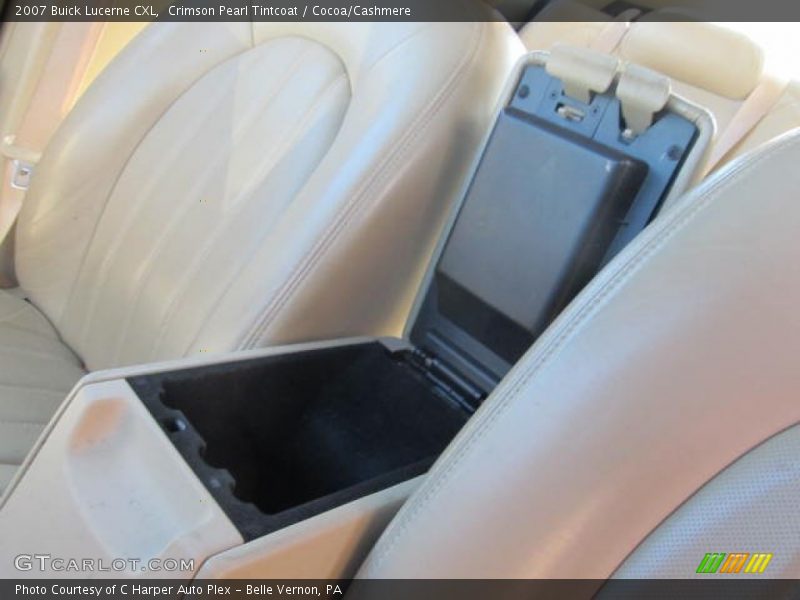 Crimson Pearl Tintcoat / Cocoa/Cashmere 2007 Buick Lucerne CXL