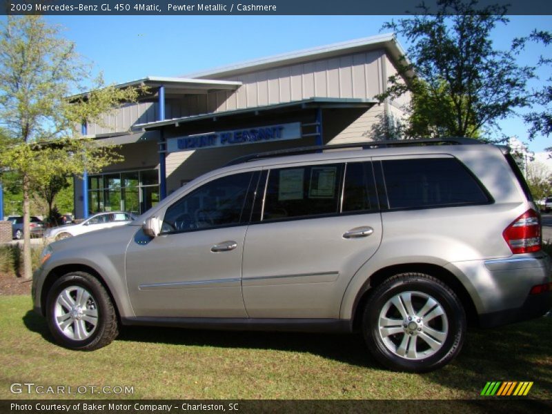 Pewter Metallic / Cashmere 2009 Mercedes-Benz GL 450 4Matic