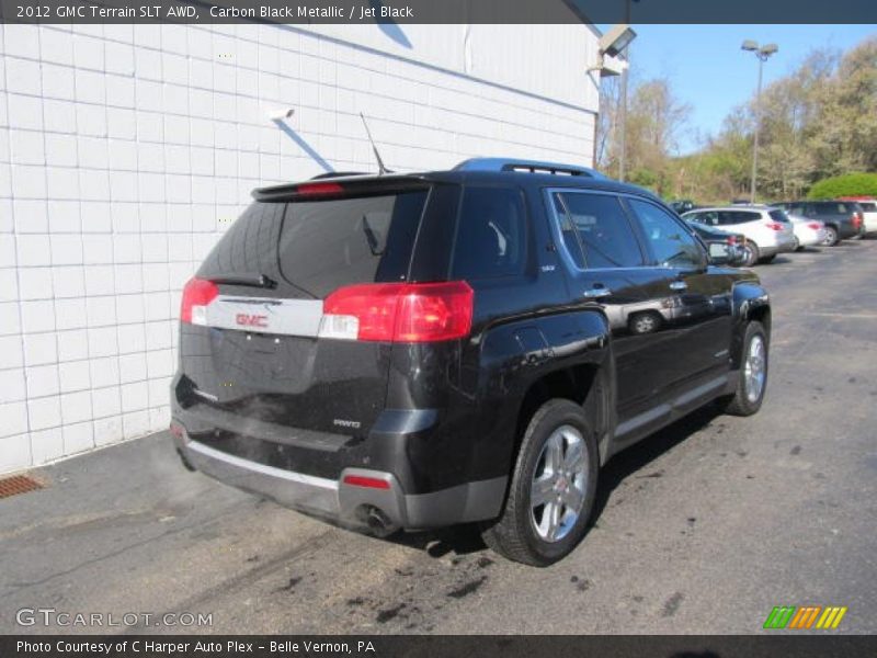 Carbon Black Metallic / Jet Black 2012 GMC Terrain SLT AWD