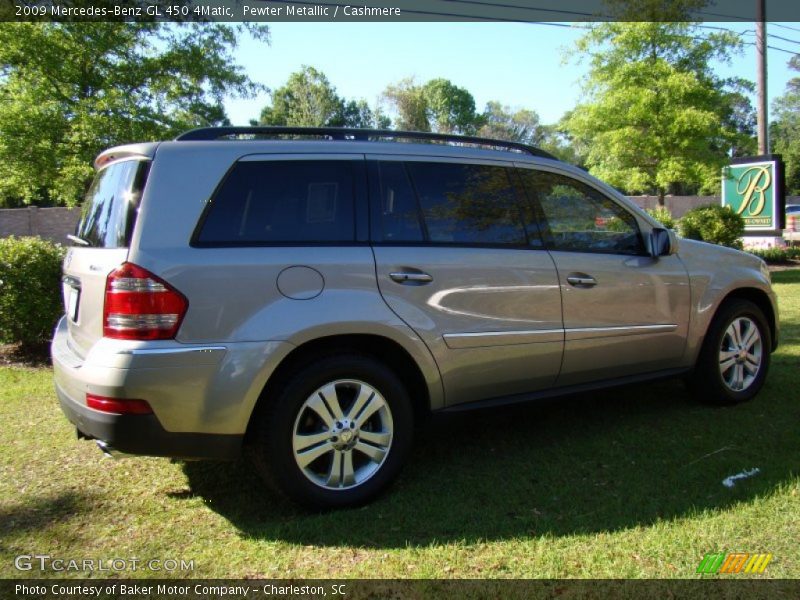 Pewter Metallic / Cashmere 2009 Mercedes-Benz GL 450 4Matic