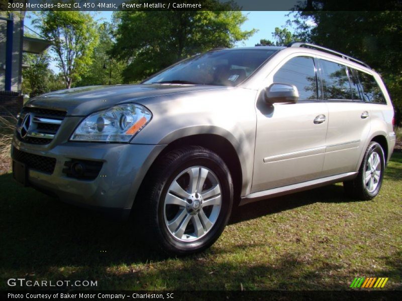 Pewter Metallic / Cashmere 2009 Mercedes-Benz GL 450 4Matic