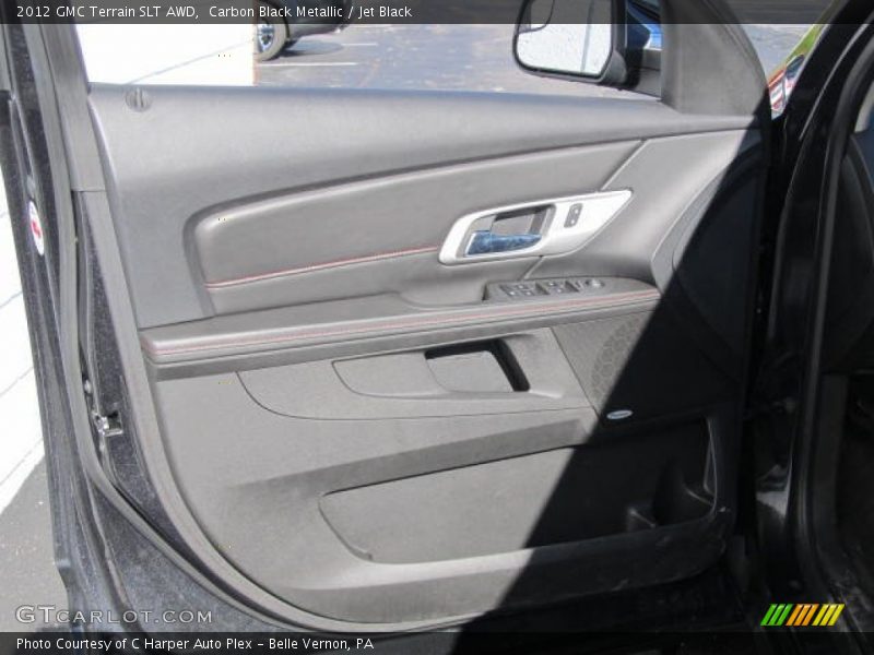 Carbon Black Metallic / Jet Black 2012 GMC Terrain SLT AWD