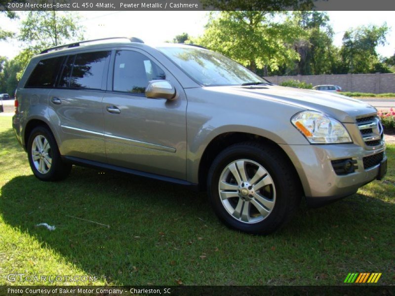 Pewter Metallic / Cashmere 2009 Mercedes-Benz GL 450 4Matic