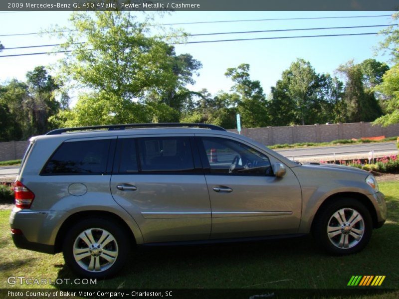 Pewter Metallic / Cashmere 2009 Mercedes-Benz GL 450 4Matic