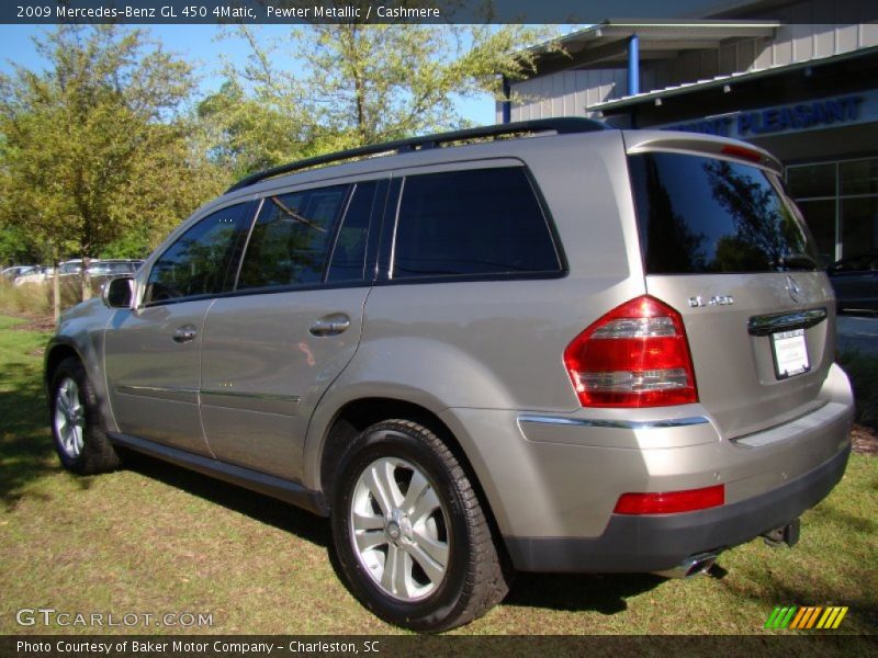 Pewter Metallic / Cashmere 2009 Mercedes-Benz GL 450 4Matic