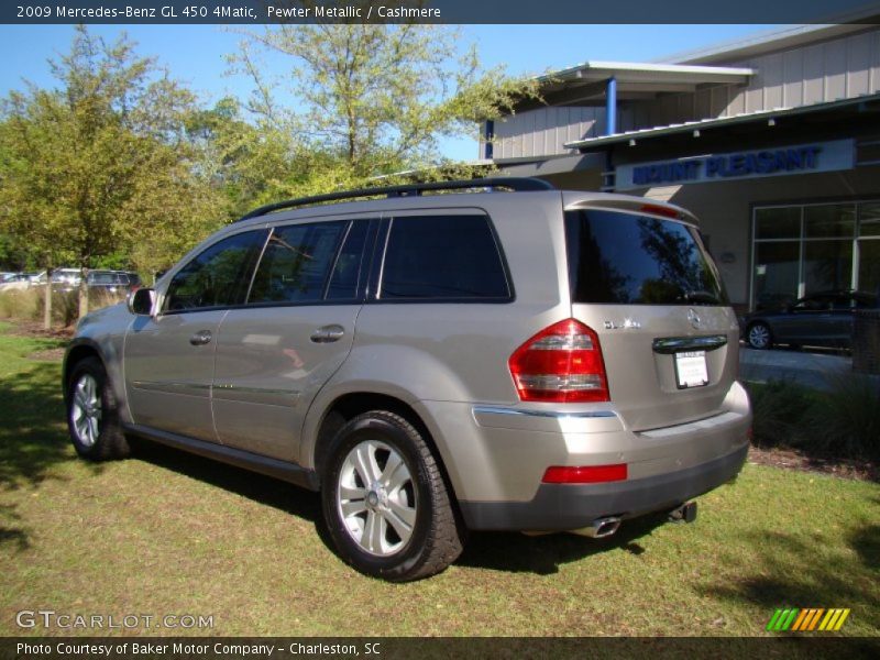 Pewter Metallic / Cashmere 2009 Mercedes-Benz GL 450 4Matic