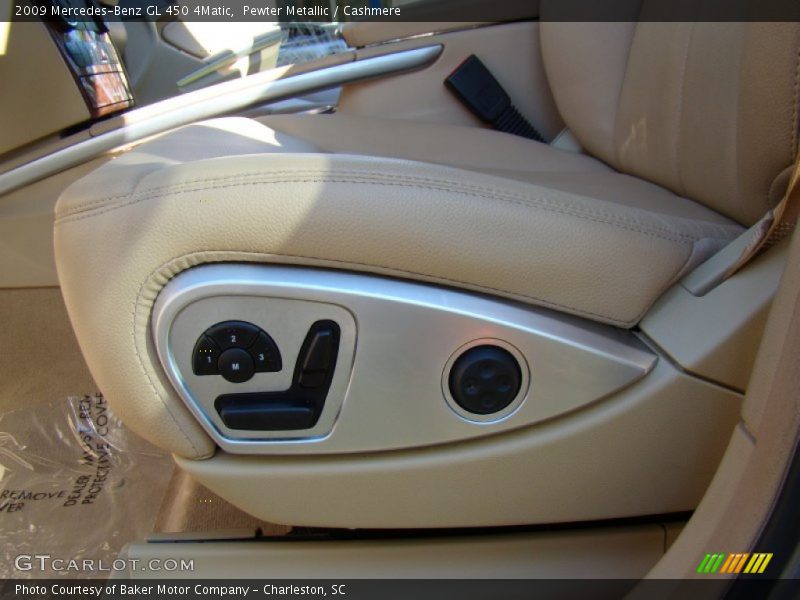 Pewter Metallic / Cashmere 2009 Mercedes-Benz GL 450 4Matic