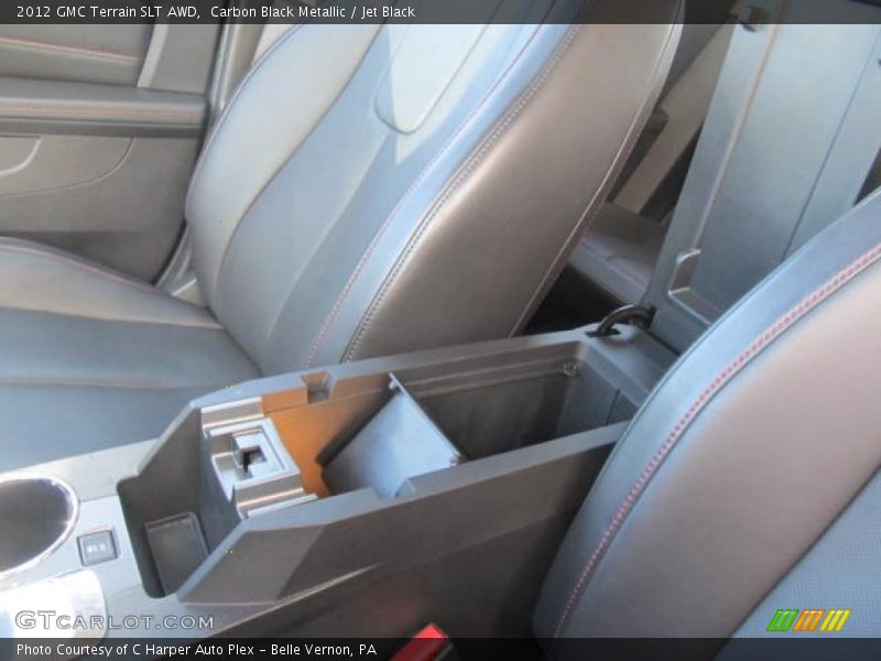 Carbon Black Metallic / Jet Black 2012 GMC Terrain SLT AWD