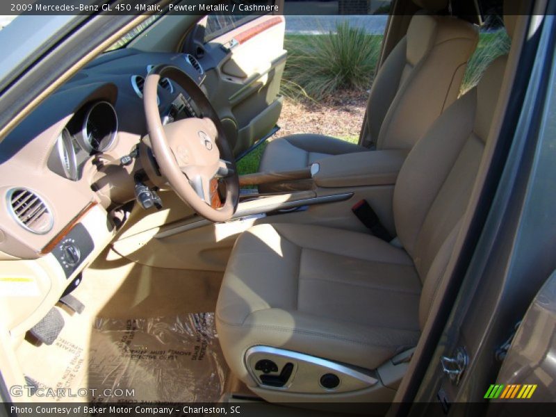 Pewter Metallic / Cashmere 2009 Mercedes-Benz GL 450 4Matic