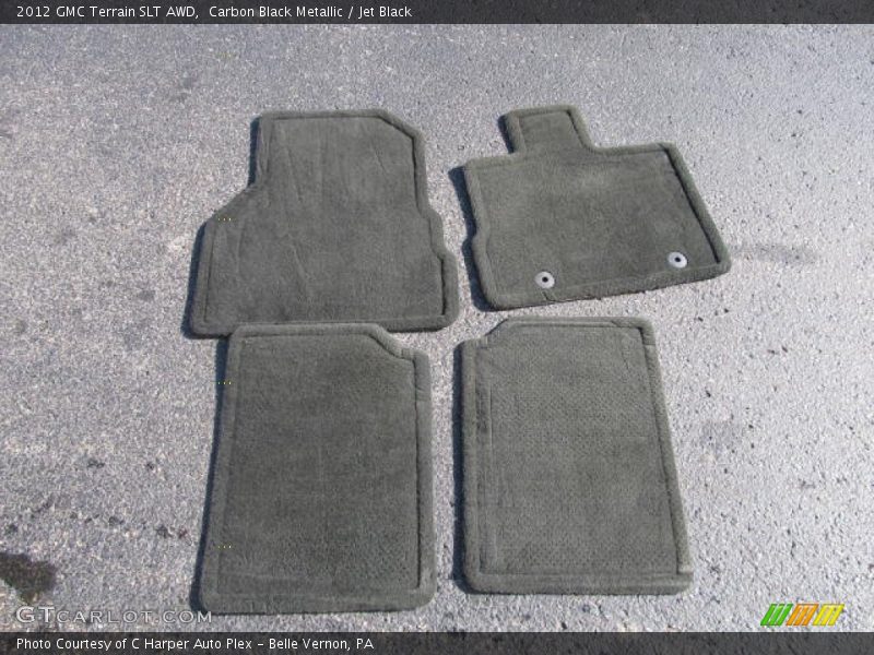 Carbon Black Metallic / Jet Black 2012 GMC Terrain SLT AWD