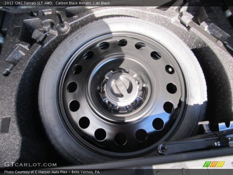 Carbon Black Metallic / Jet Black 2012 GMC Terrain SLT AWD