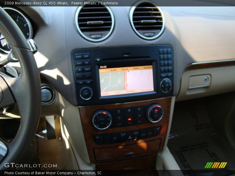 Pewter Metallic / Cashmere 2009 Mercedes-Benz GL 450 4Matic