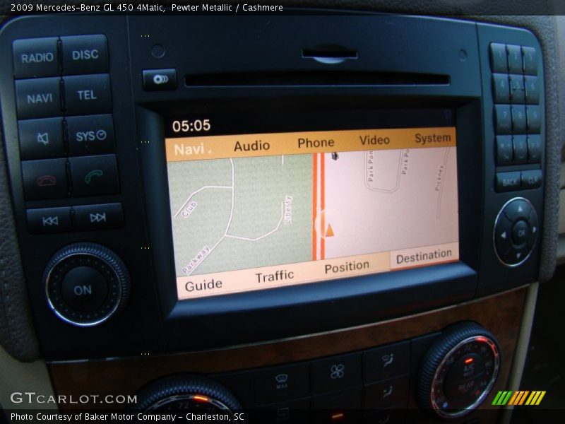 Pewter Metallic / Cashmere 2009 Mercedes-Benz GL 450 4Matic