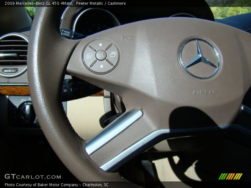 Pewter Metallic / Cashmere 2009 Mercedes-Benz GL 450 4Matic