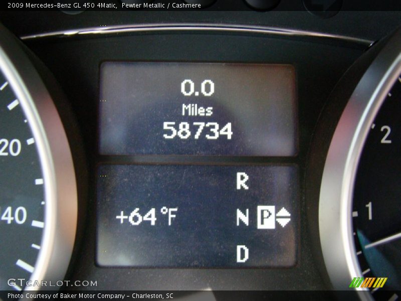 Pewter Metallic / Cashmere 2009 Mercedes-Benz GL 450 4Matic