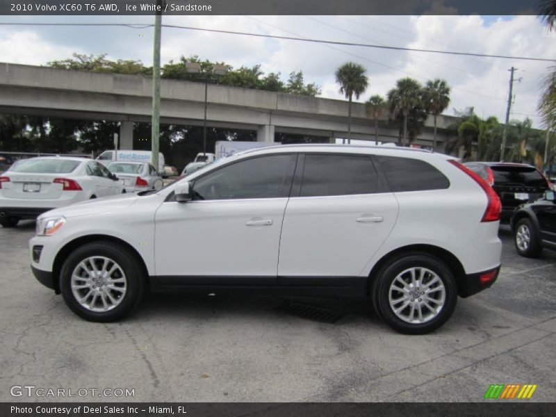 Ice White / Sandstone 2010 Volvo XC60 T6 AWD