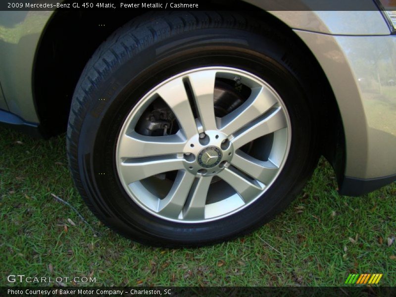 Pewter Metallic / Cashmere 2009 Mercedes-Benz GL 450 4Matic