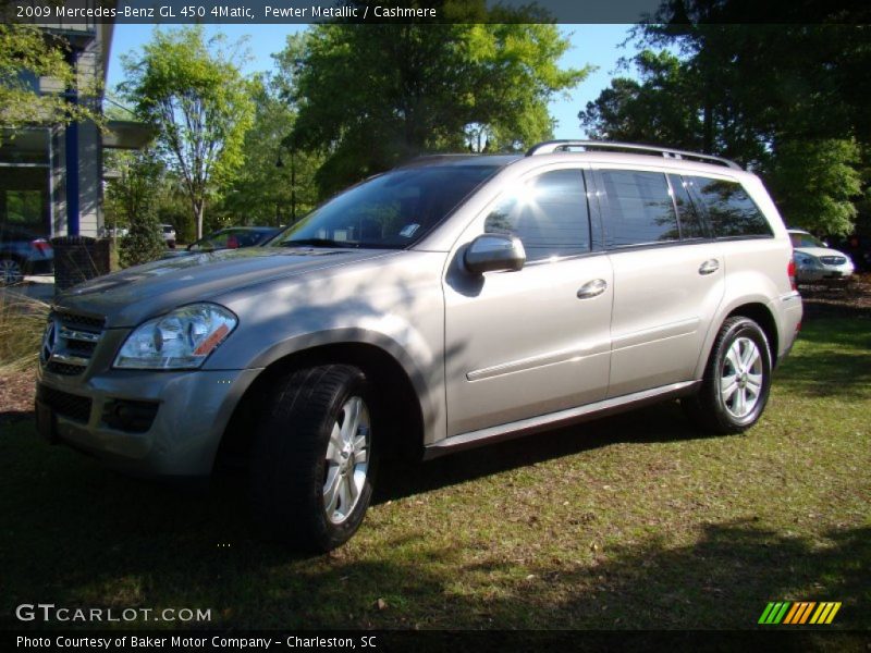 Pewter Metallic / Cashmere 2009 Mercedes-Benz GL 450 4Matic