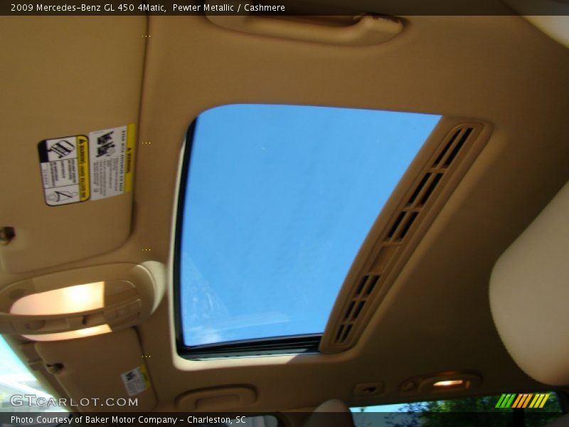 Pewter Metallic / Cashmere 2009 Mercedes-Benz GL 450 4Matic