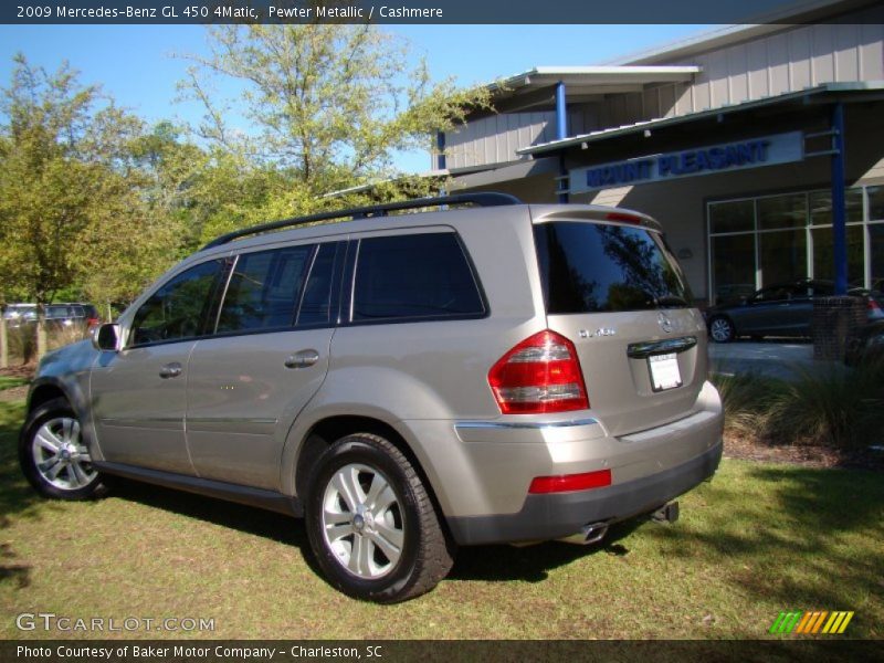 Pewter Metallic / Cashmere 2009 Mercedes-Benz GL 450 4Matic