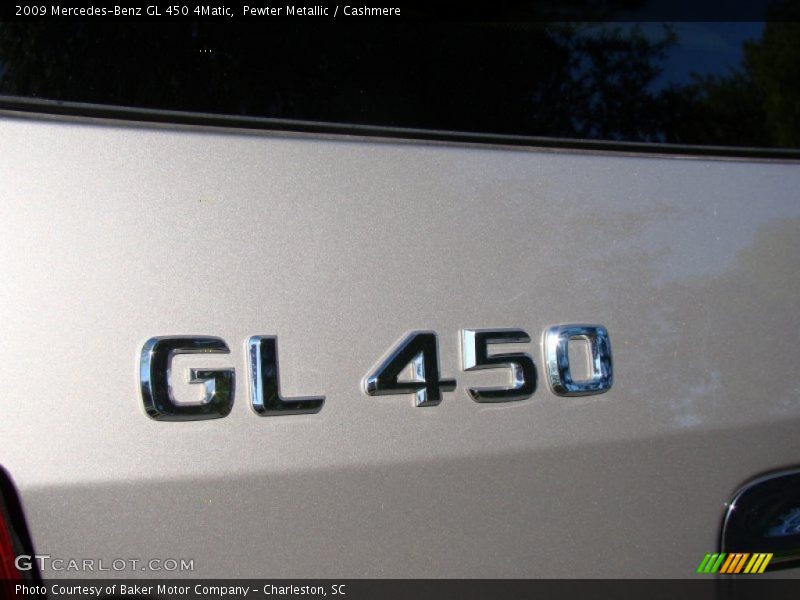 Pewter Metallic / Cashmere 2009 Mercedes-Benz GL 450 4Matic