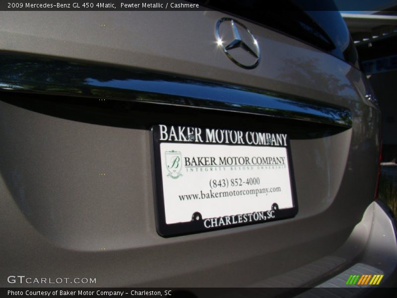 Pewter Metallic / Cashmere 2009 Mercedes-Benz GL 450 4Matic
