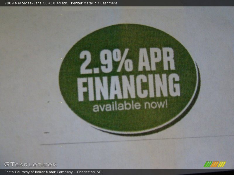 Pewter Metallic / Cashmere 2009 Mercedes-Benz GL 450 4Matic