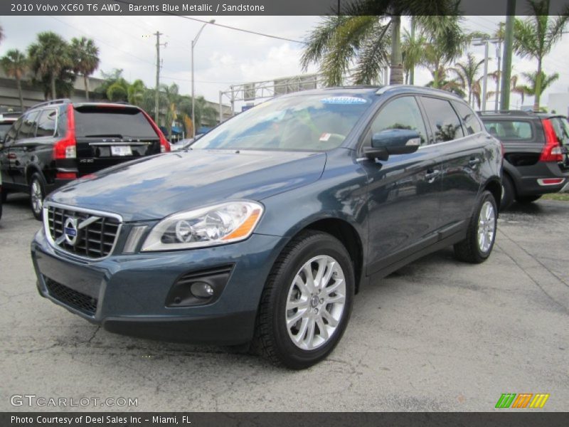 Barents Blue Metallic / Sandstone 2010 Volvo XC60 T6 AWD